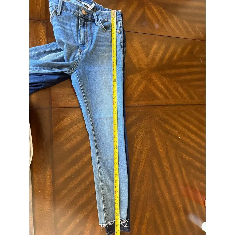 Lot of 2 Sam Edelman The Stiletto High Rise Skinny Jeans 29 Blue Stretch Casual